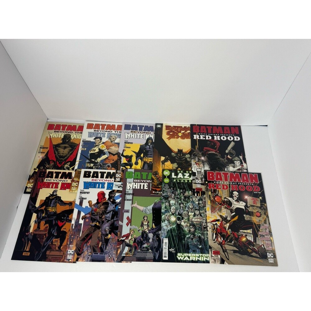 DC Black Label Batman Comic Lot 10 Beyond White Knight Red Hood
